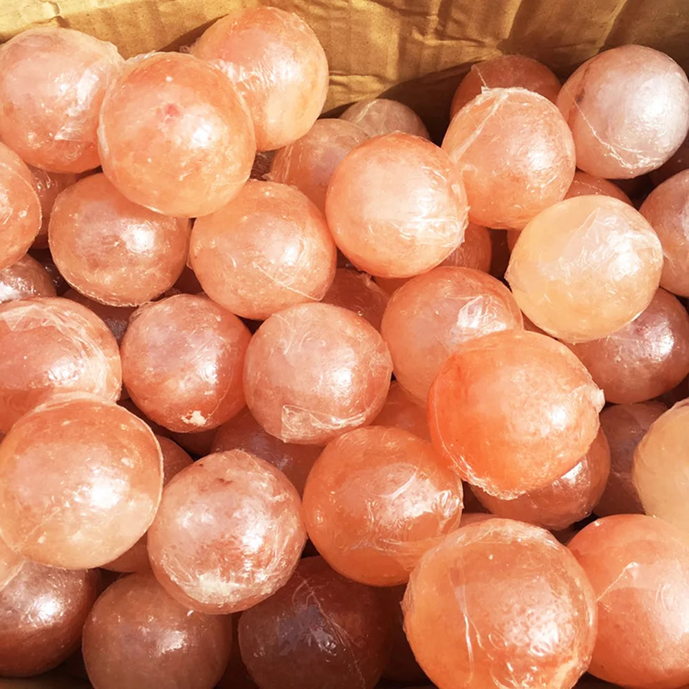 1шт хрустальный шар соляное мыло натуральная соль минералы каменный массажный