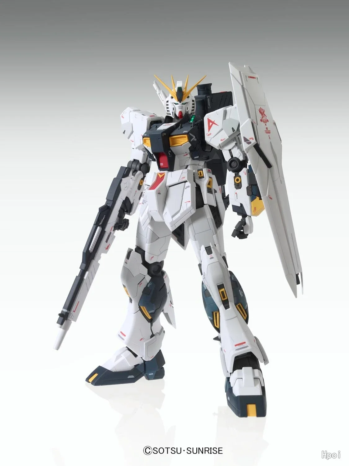 Фото В наличии Оригинальная сборная модель BANDAI MG 1/100 RX-93 ν Gundam Ver.Ka, коллекционный предмет, подарок на день рождения №2