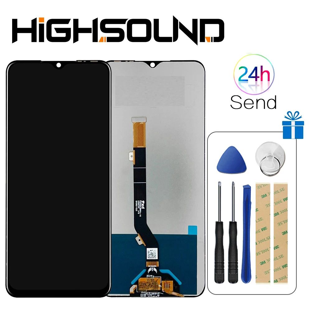 Для оригинального ЖК-дисплея 6 &quotTecno Spark 8P KG7 внешний дисплей для Tecno KG7H ЖК-дисплей