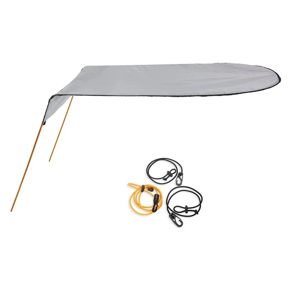 Тент для каяка тканевый навес лодки от солнца каноэ палатка рыбалки и дождя