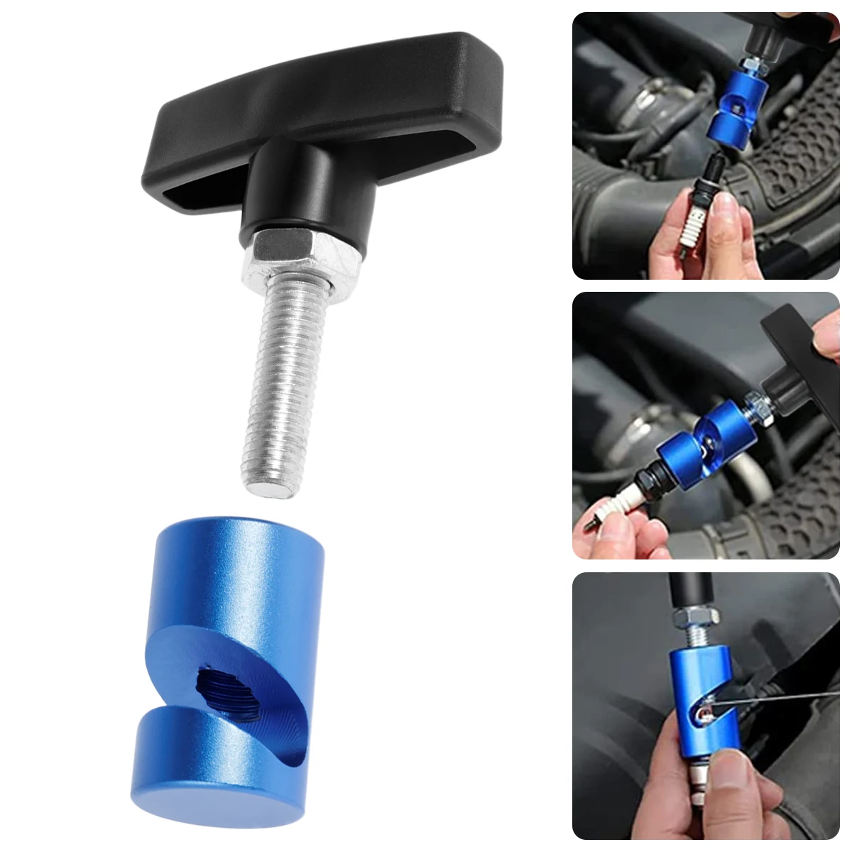 

Lift Support Clamp Metal Hood Strut Clamp Portable Car Hood Holder Strut Support Clip Sturdy Lift Rod Clamp Lightweight Strut
