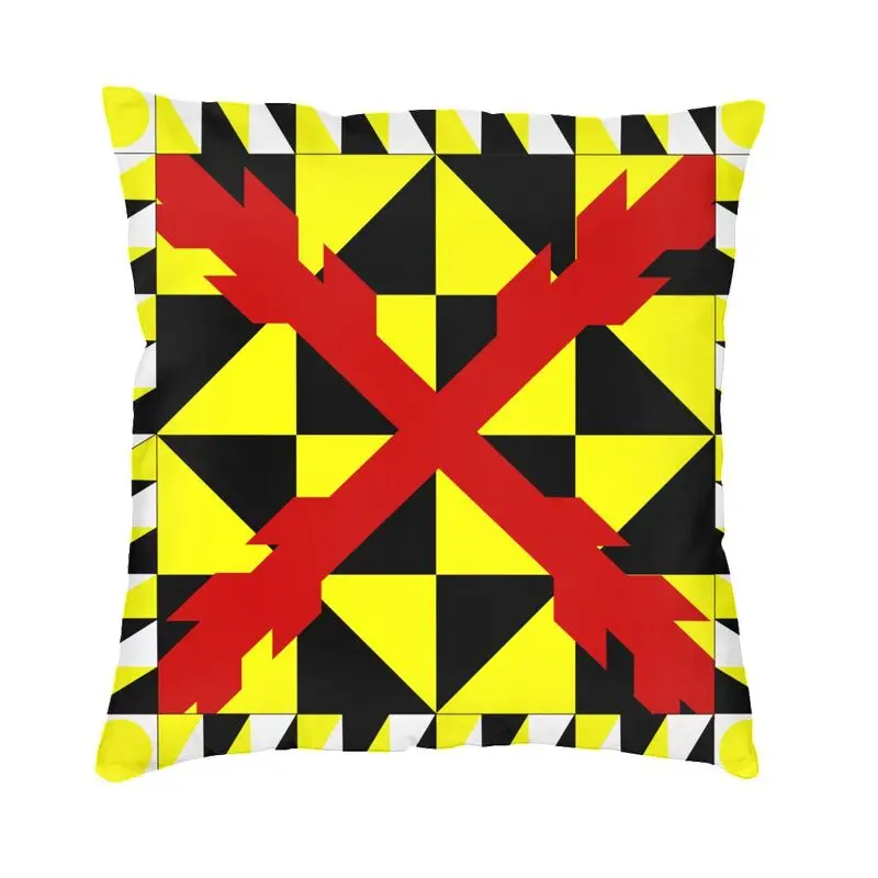 

Декоративная подушка с изображением исторического флага Испании, милые уличные подушки Tercio Amarillos Viejos, квадратная наволочка