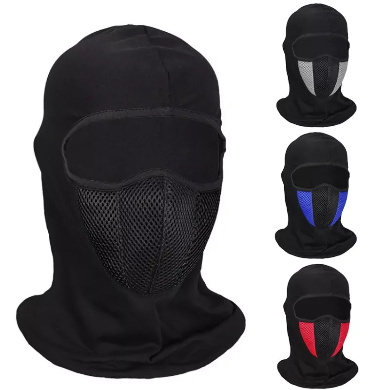 

Face Mask Cycling Windproof Headgear Motorcycle Balaclava Breathable Outdoor Sports Men CS Mask Head Cover Hat