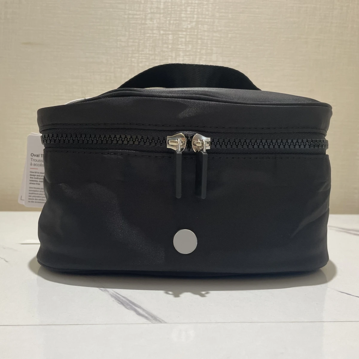 Fashion Oval Top-Access Kit High Quality Women Cosmetic Bag Casual Style Bags Waterproof Makeup Bags Travel Portable Gym bags