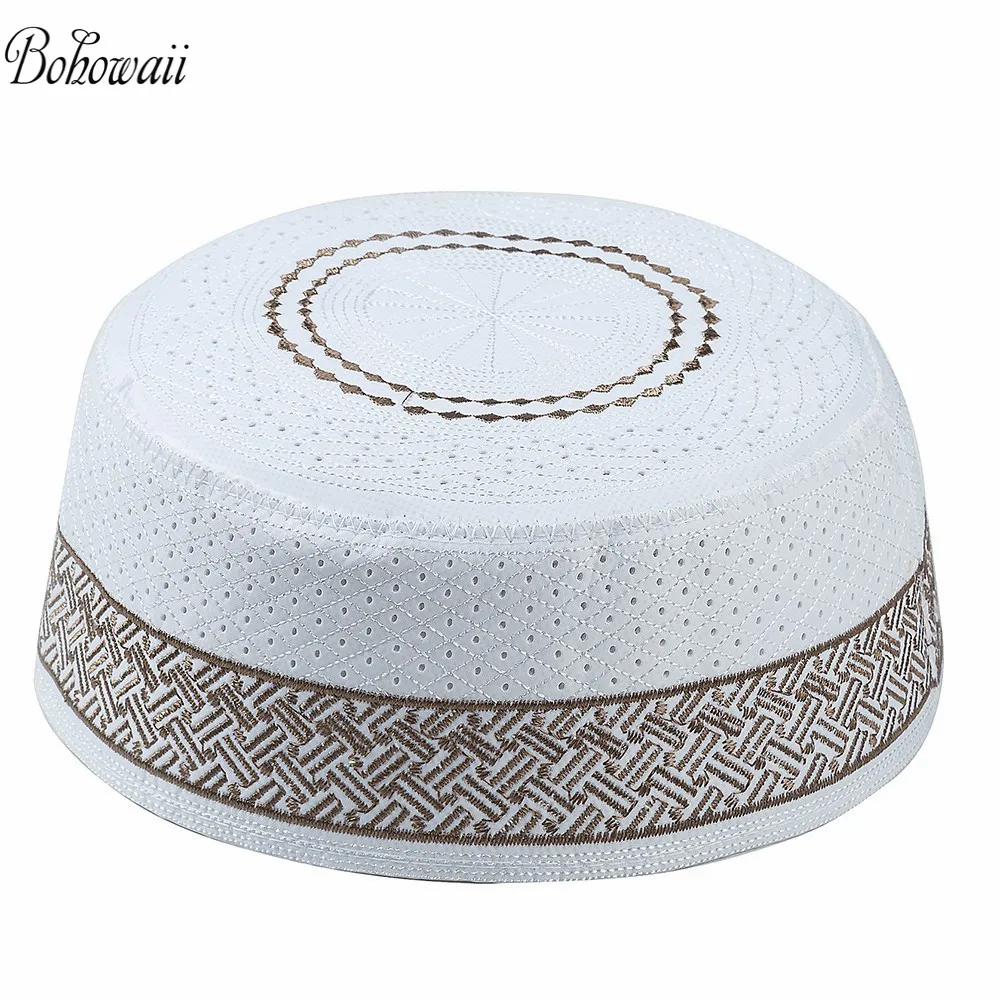Мусульманская шапочка BOHOWAII для мужчин головной убор мусульманская Мужская с