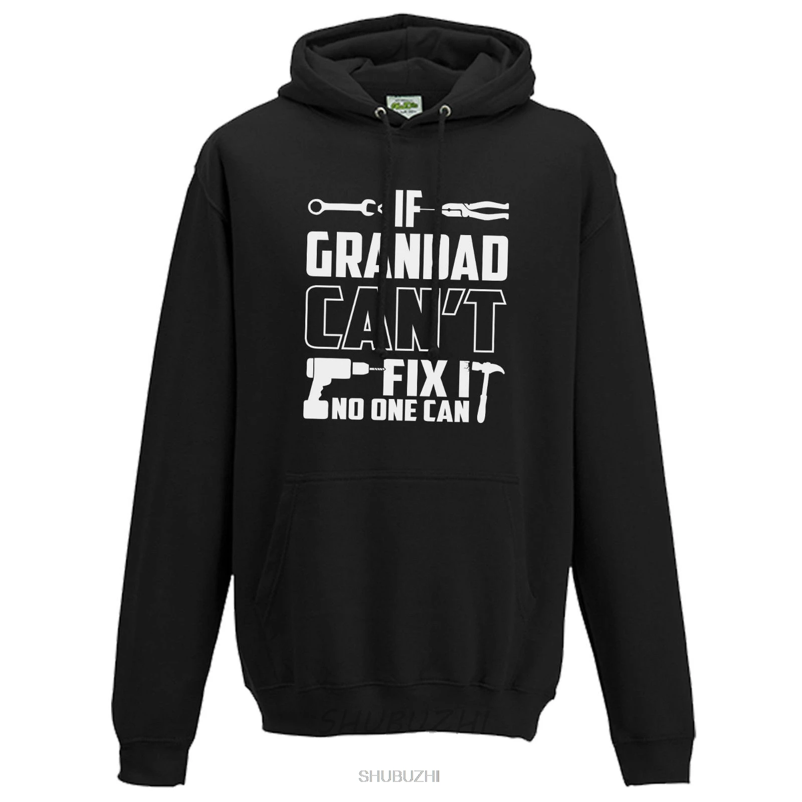

Если Grandad не может это исправить, никто не может толстовка, Забавный «сделай сам», шутка, подарок, бабушки, толстовка, Топ