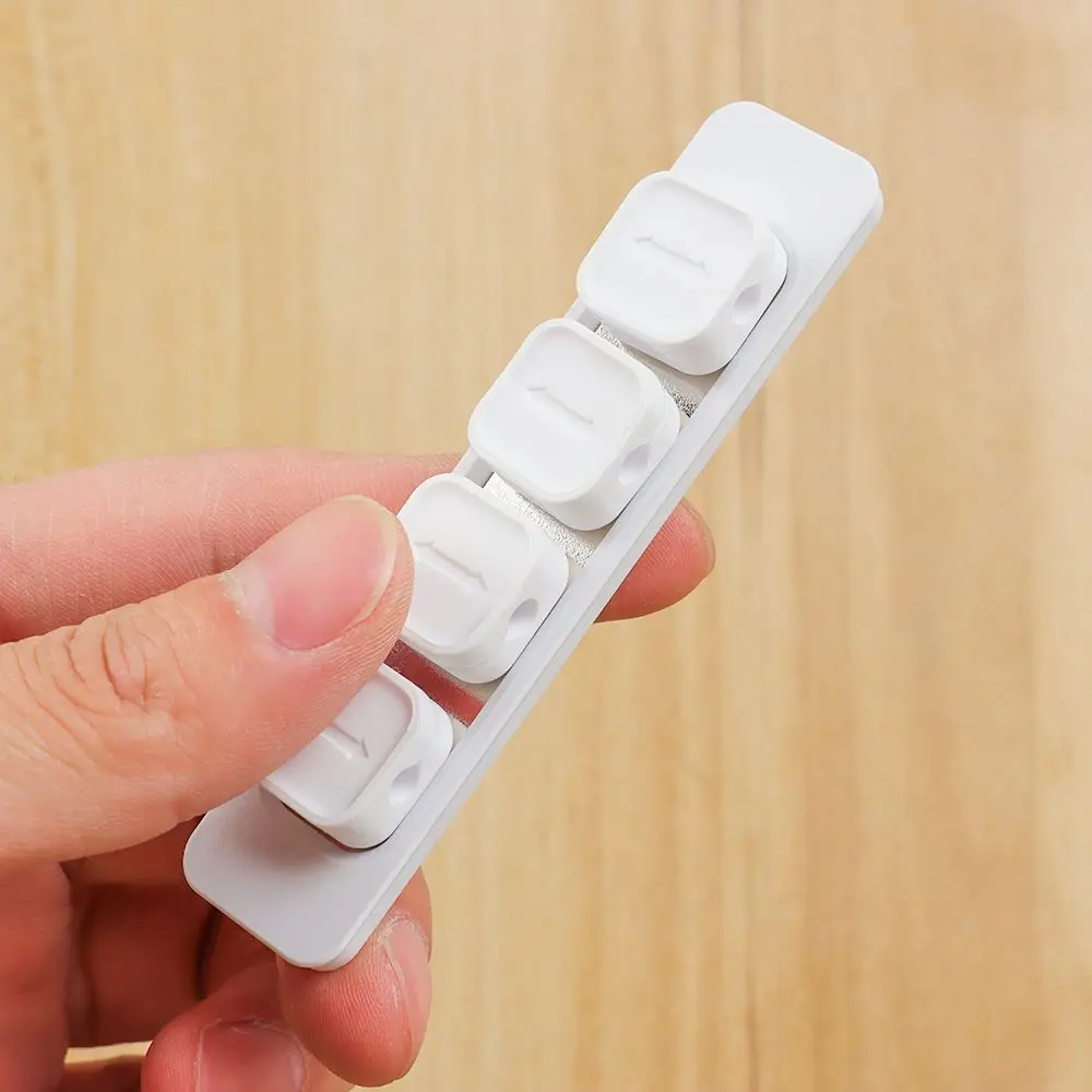 Магнитный самоклеящийся силиконовый органайзер для USB-кабеля зарядного