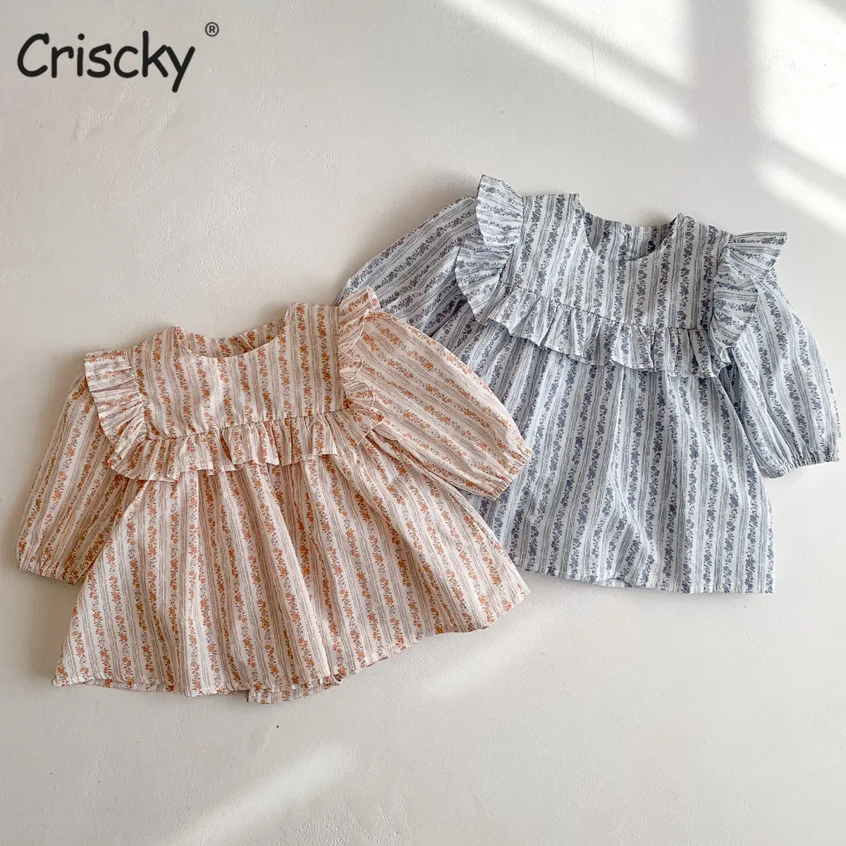 

Newborn Baby Toddler Rompers Dress Spring Summer Girl Floral Ruffles Cute Jumpsuit Kids Children Long Sleeve Bodysuit