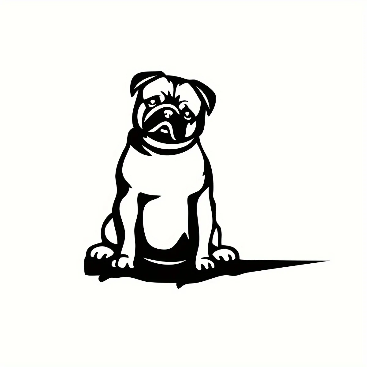 Металлический Силуэт Moppy Dog Puppy Love Cutout Countryside Street Decor Декор Дома И Сада Идеальный