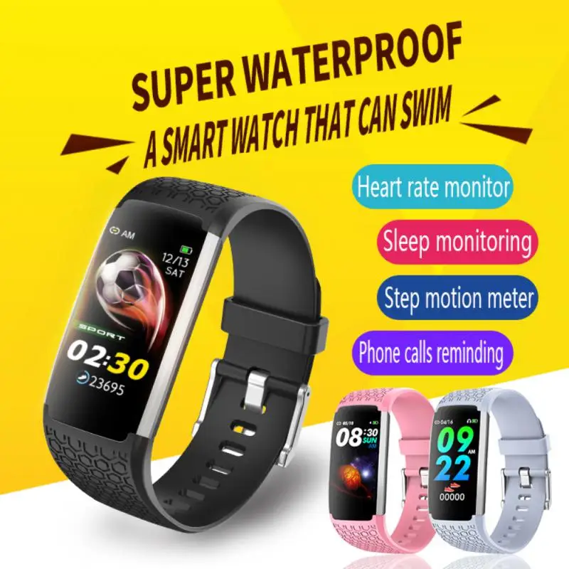 

Sports Smart Watch Men Women Smartband Waterproof Heart Rate Monitoring Fitness Tracker Smartwatch Reminder Smart Bracelet