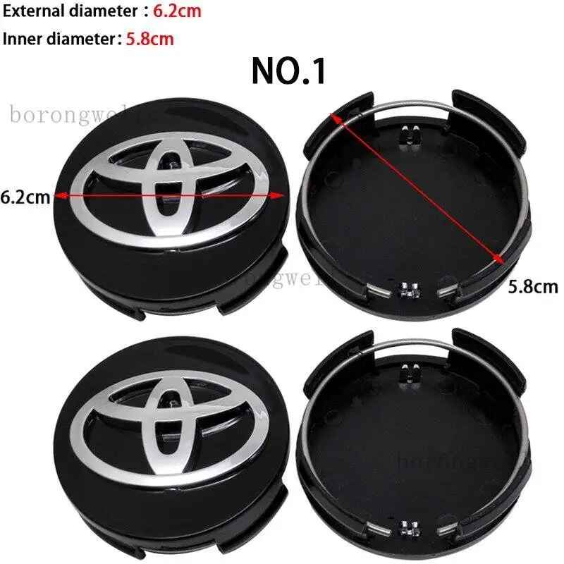 4 шт. аксессуары для Toyota Crown Avanz Hilux Passo Wish Corsa Pajero Yaris Camry Corona Century Corolla Prius Previa