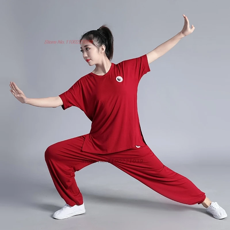 2024 традиционная китайская униформа тай-чи кунг-фу спортивная тренировка ушу