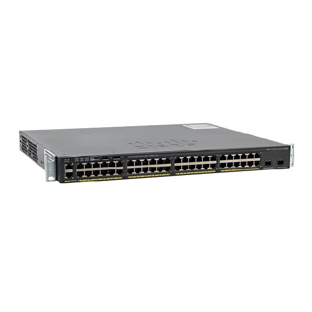 

Stock Catalyst 2960X-48TS-L LAN Base stackable Layer 2 48 ports Switch WS-C2960X-48T- L