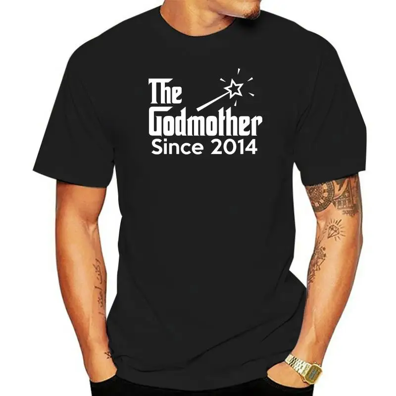 The Godmother Since 2014 T-Shirt Baptism Ceremony Gift For Godmother Tee Shirt