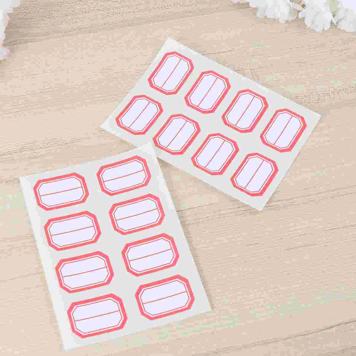 

Stickers Sticker Adhesive Blank Self Name Labels Label Lable Tags Plain Nametags Folder File Envelopes Bottle Vintage