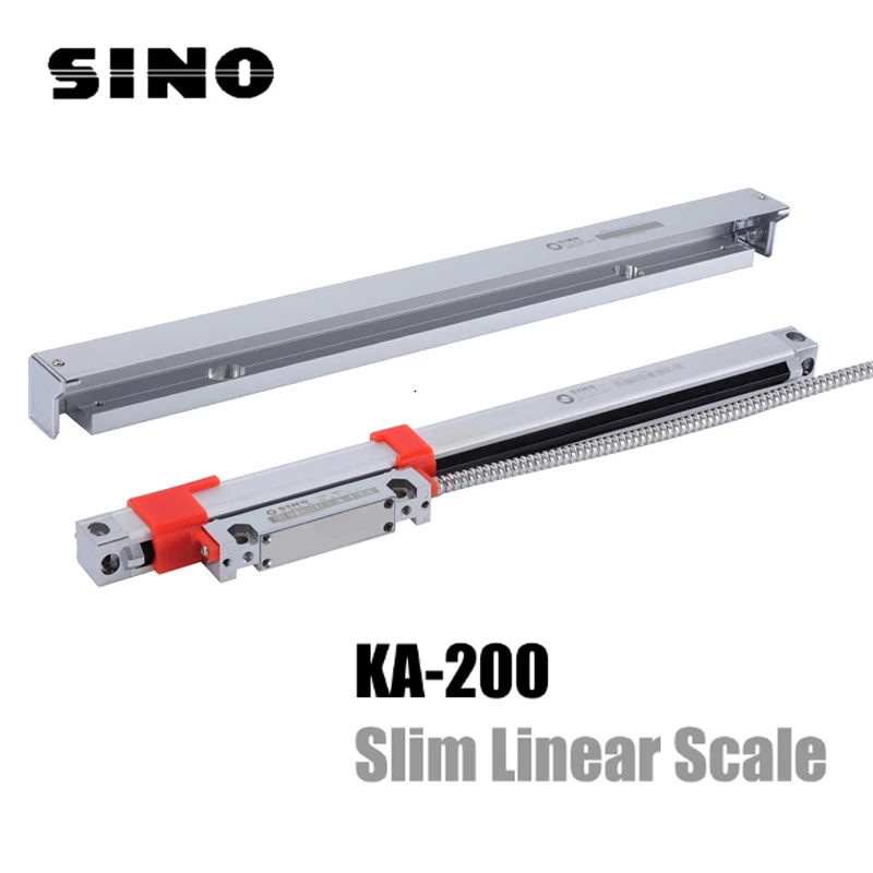 Тонкие линейные весы SINO KA200 300 310 320 330 340 350 мм 16 * тонкий оптический датчик энкодера