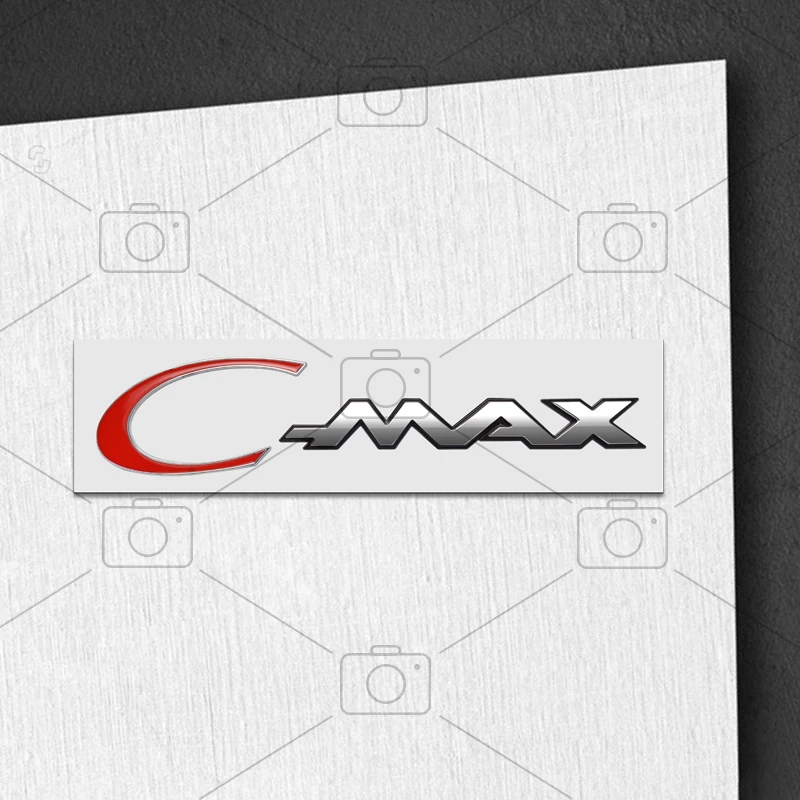 

Металлический корпус автомобиля для Ford C-MAX, логотип ST, наклейки с буквами, Стайлинг, значок, эмблемы на крыло багажника, наклейки, аксессуары