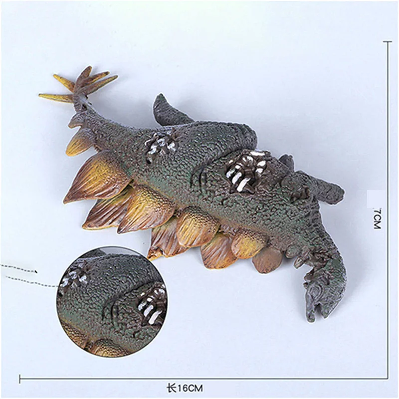Реалистичные Модели Динозавров Jianlong Triceratops Stegosaurus модель трупа фигурки