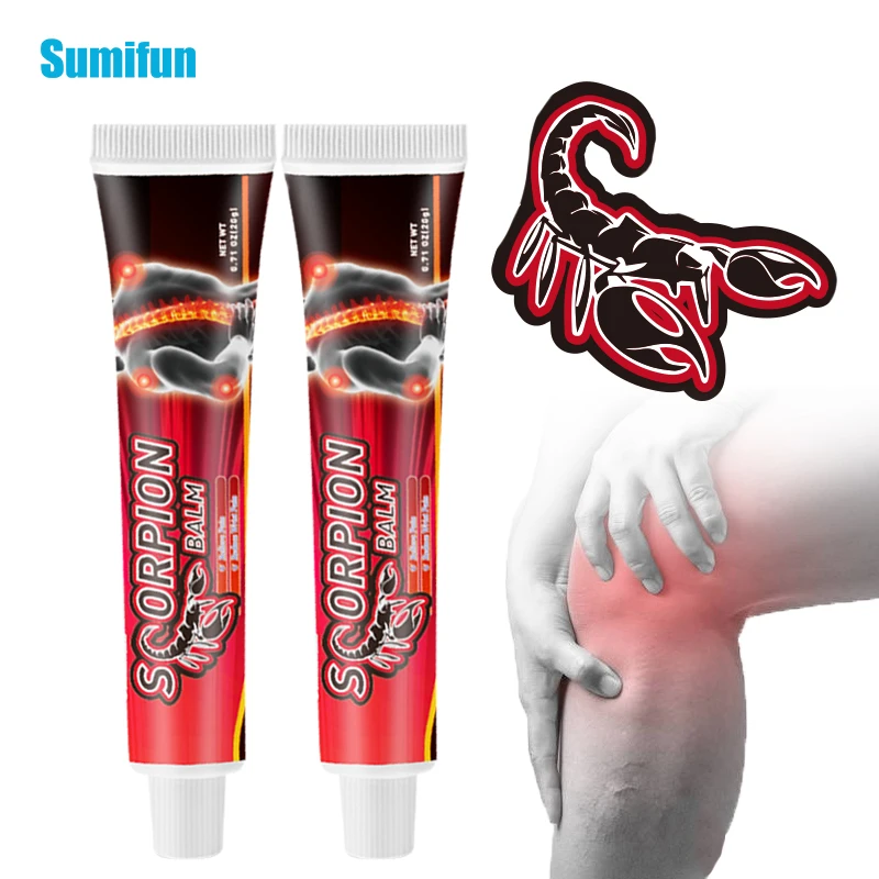 

1/2/3Pcs Scorpion Venom Analgesic Ointment Arthritis Joint Knee Pain Relief Cream Lumbar Orthopedic Chinese Medical Plaster