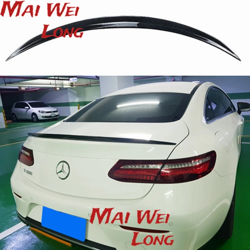 

For Benz E class 2door coupe Spoiler Carbon Material Car Wing For Benz W238 E200/E200 4MATIC/E300 Spoiler