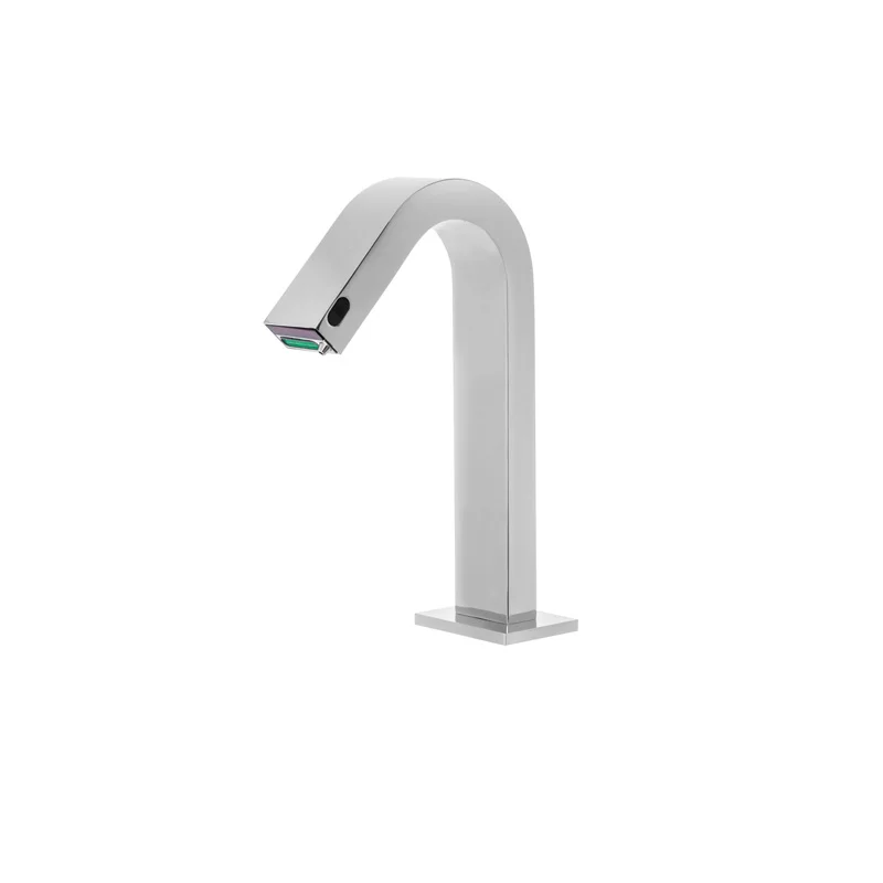 

gooseneck brass hands free touchless 2 in 1 automatic sensor faucet and soap dispenser