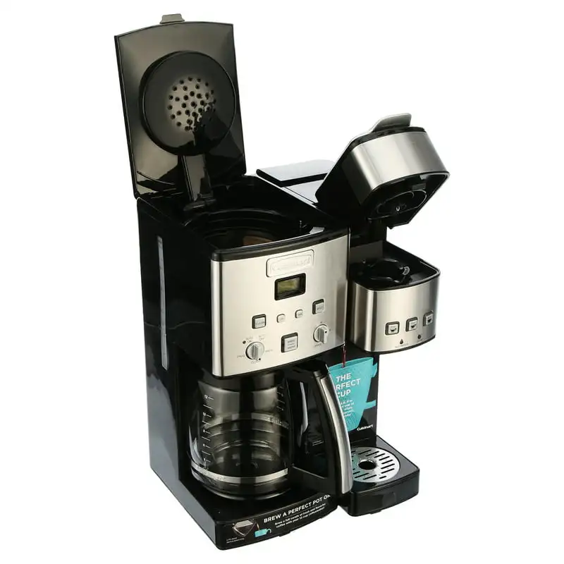 

Center™ 12 Cup Coffeemaker & Single-Serve Brewer