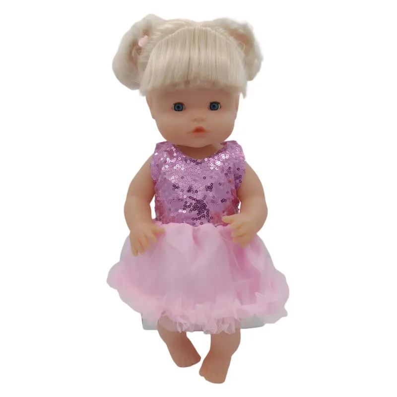 

New Baby Born Doll Clothes Nenuco Clothes Fit 16-17 Inches Doll Clothes Fashion Suit Dress Accessories DIY Baby Birthday Gift