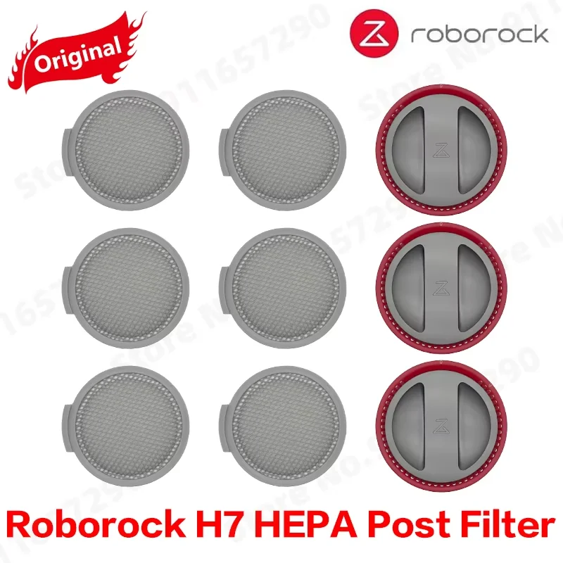 

Запасные части Roborock H7: HEPA-фильтр, мешки для пыли