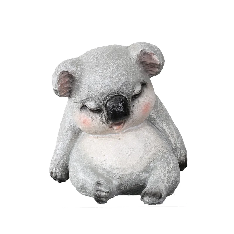 

country [MGT]American simple decorations healing creative home furnishing decoration cute pet animal storage jar crafts