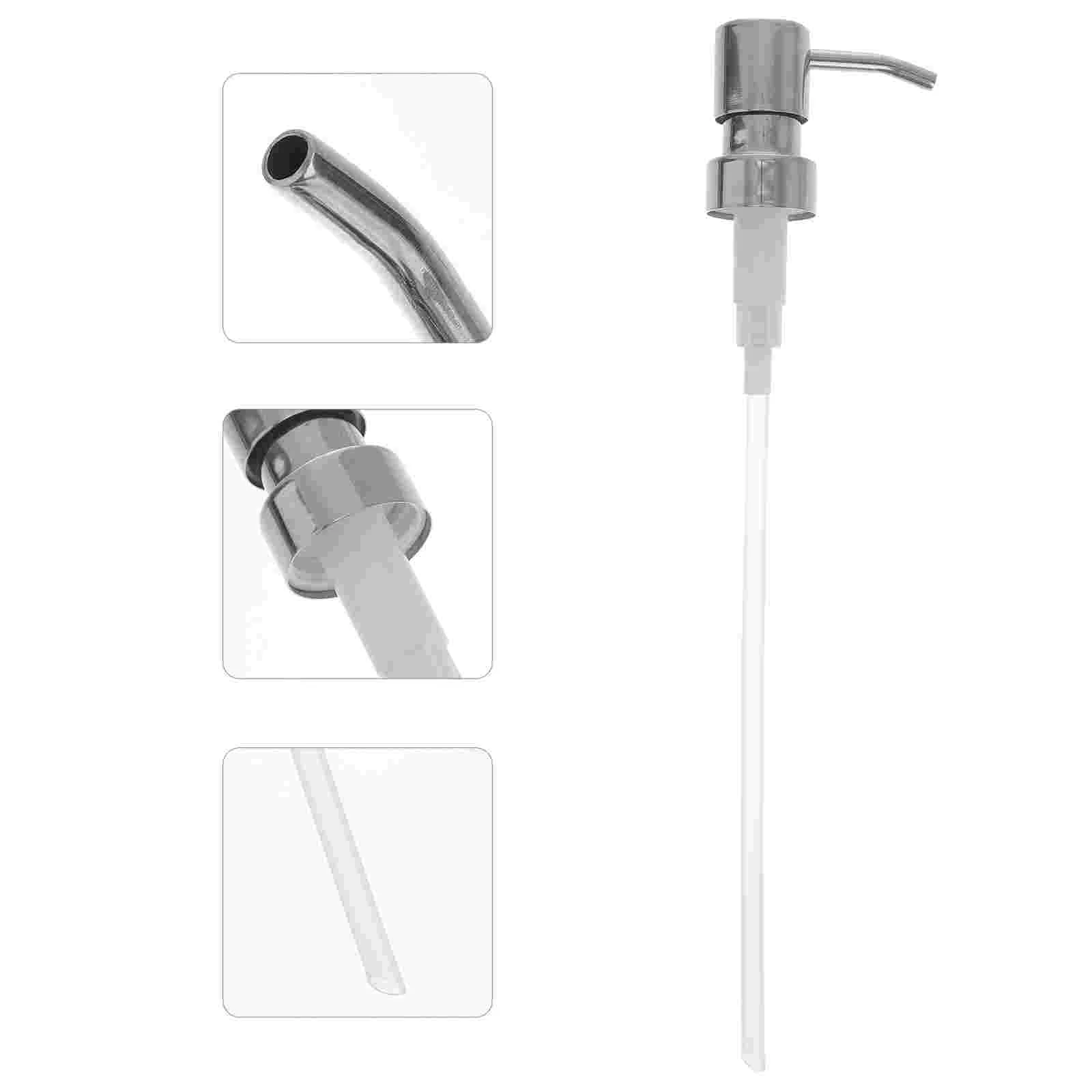 

1 Pc Soap Dispenser Lids Proof Pump Insert Dispenser Press Pump Tool Lotion Dispenser for Home Bathroom