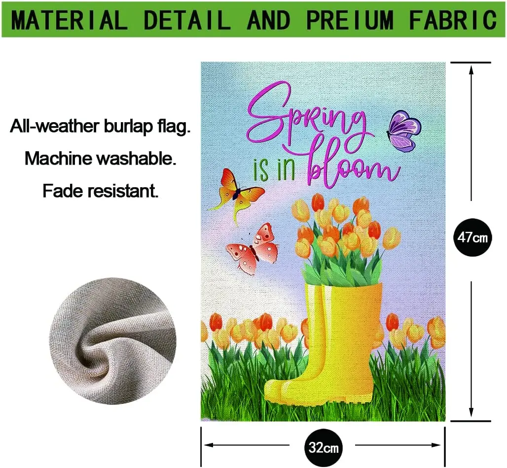 Добро пожаловать пять Mayo Весенний сад флаг кактус гном гитара сомбреро