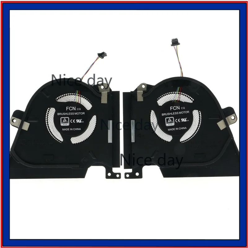 Сменный DC 12V ноутбук ЦП и графический процессор Охлаждающий вентилятор для Asus ROG