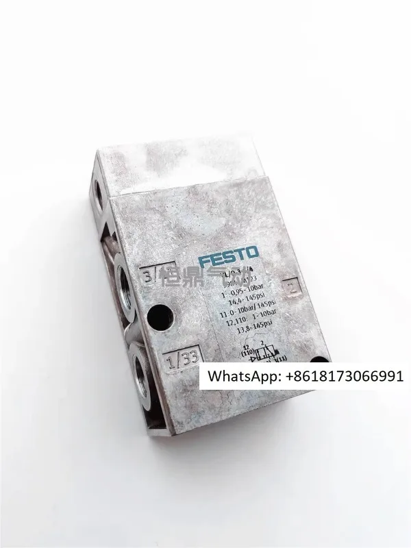 FESTO VL/O-3-1/4 9984 пневматический клапан два положения трехсторонний новинка 2