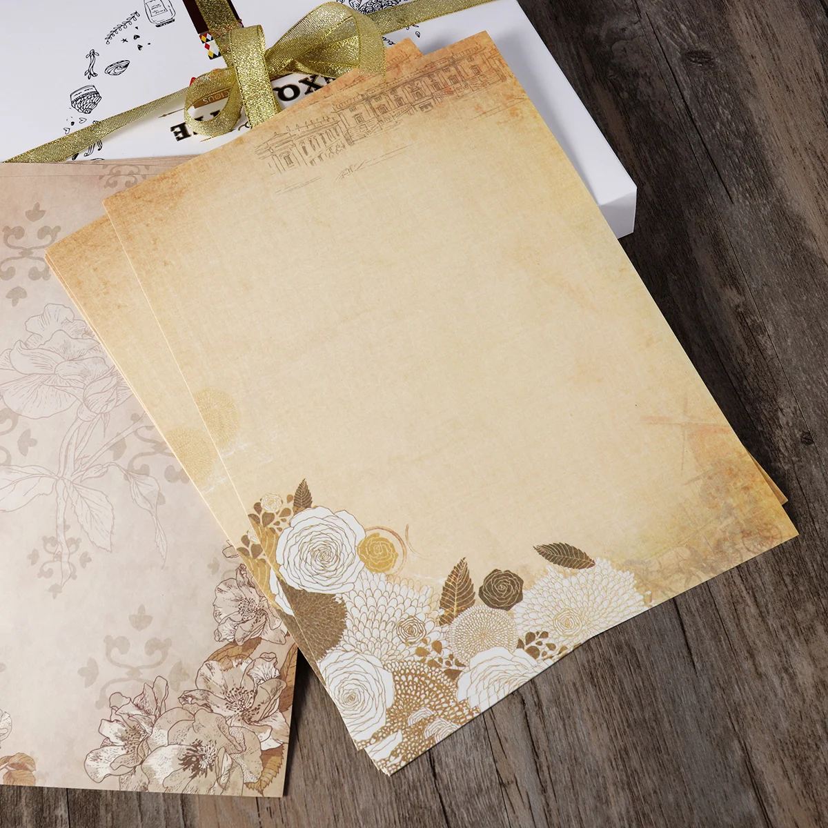 

Paper Letter Stationery Writing Sets Aged Journaling Supplies Scrapbooking Aesthetic Craft Letters Handwritten Japanese