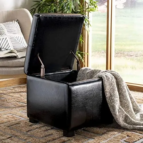 

Collection Williamsburg Brown Leather Square Storage Ottoman Telescoping stool Wiggle stool Reposapiés Poop stool Wooden chair