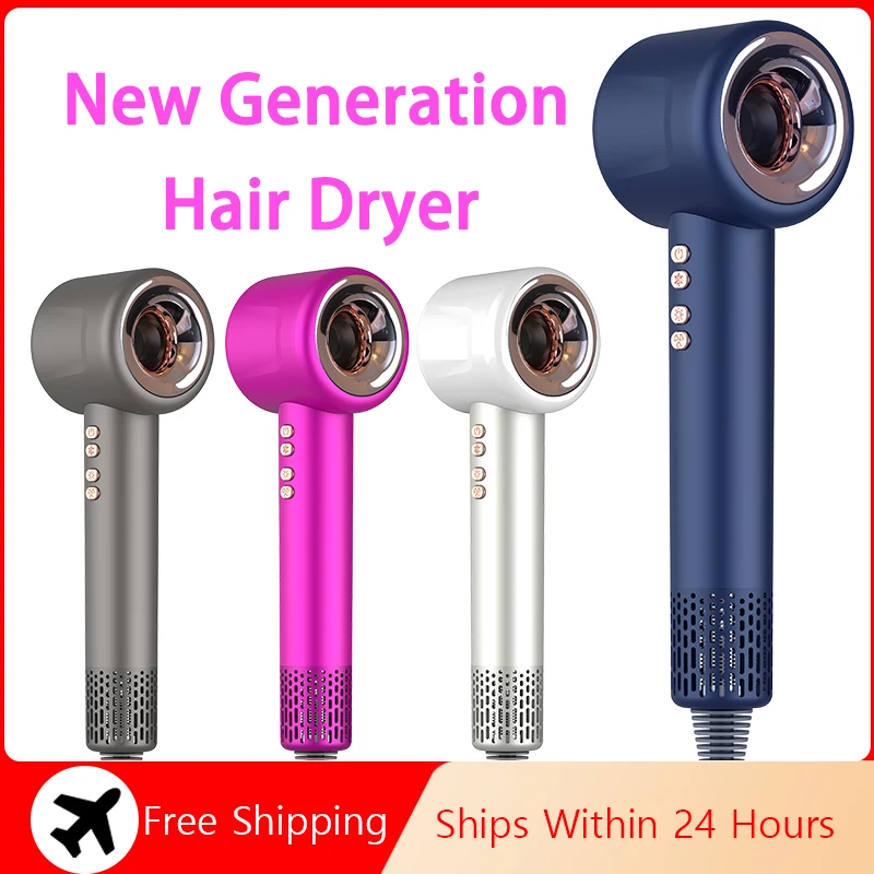 

LeaflessHair Dryers Professional Blow Dryer Negative Ionic Blow Hair Dryer For Home Appliance With Salon Style