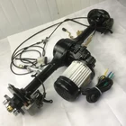 Электромотор, 48 В, 60 в, 72 в, 500 Вт, 650 Вт, 800 Вт, 1000 Вт, 1200 Вт, отдельный двигатель постоянного тока, 90 см