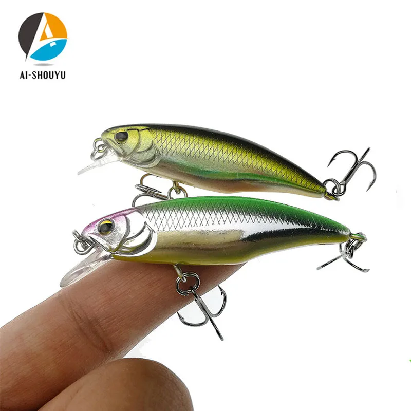 

AI-SHOUYU 1 шт. Новый воблер Magallon 70 мм 8 г жесткая приманка в виде гольяна искусственная приманка плавать с запасным хвостом рыболовная приманка с...