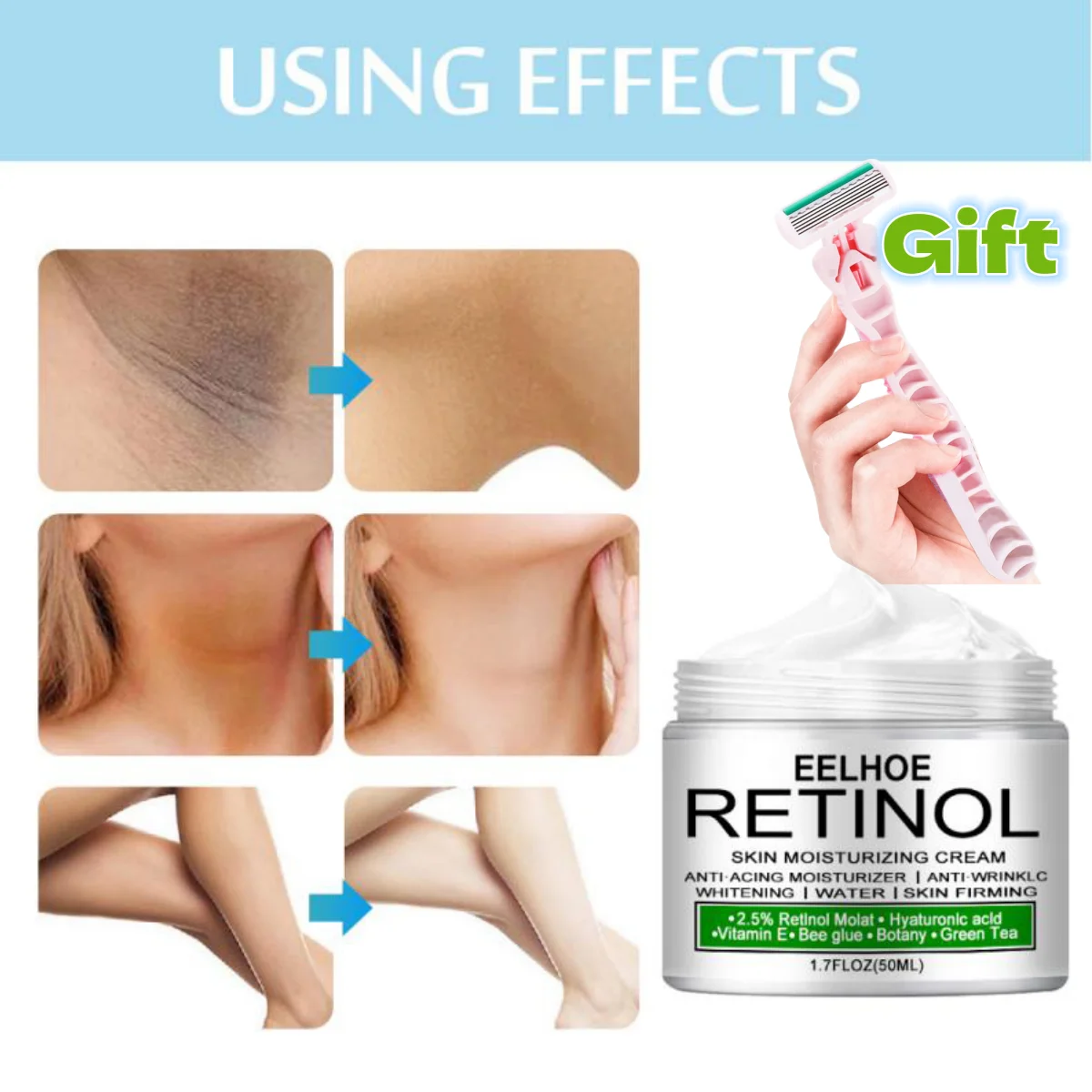 

Whitening Cream Private Parts Underarm Bleaching Serum Whiten Butt Knee Brighten Inner Thigh Intimate Parts Dark Remove Melanin