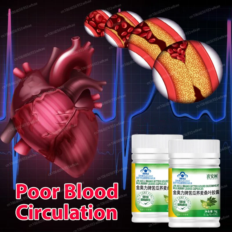 

Bitter Melon Capsules Sugar Regulating Maintain Normal Insulin Levels Blood Glucose Support Prevent Poor Vessel Circulation