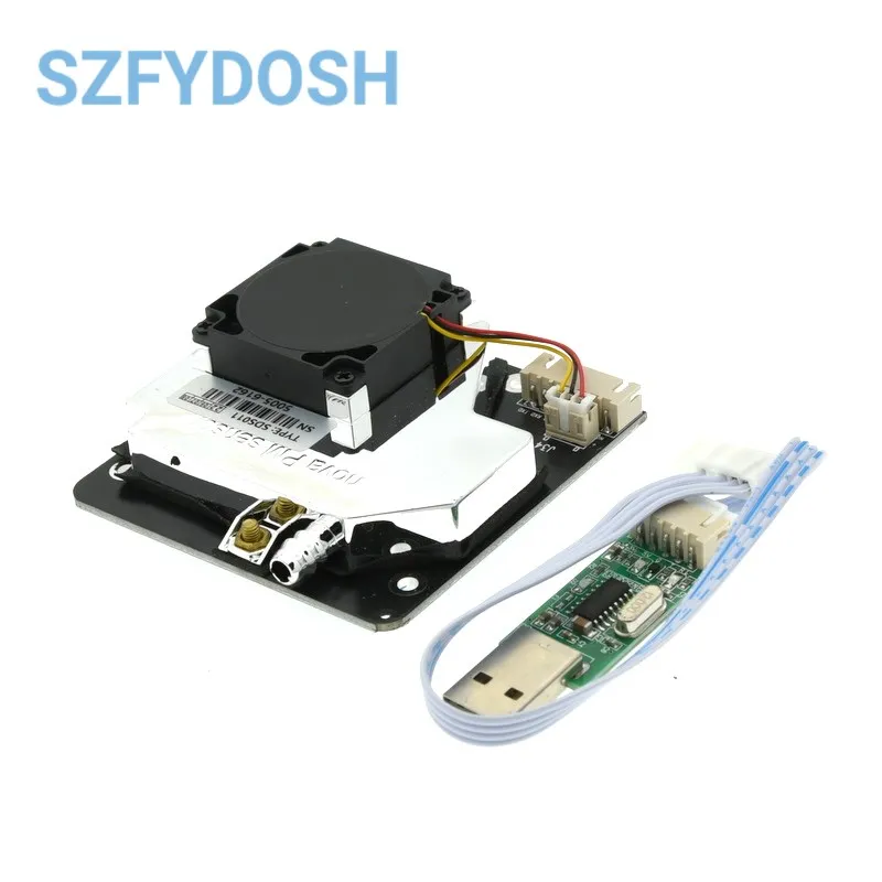 

PM Sensor SDS011 High Precision Laser PM2.5 Air Quality Detection Sensor Module Super Dust Sensors Digital Outpu