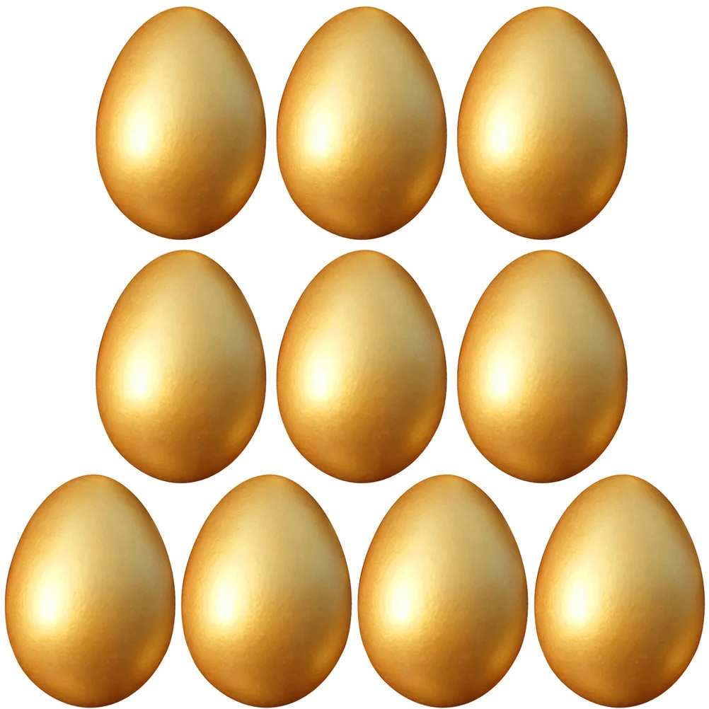 

Деревянные золотые яйца для рукоделия