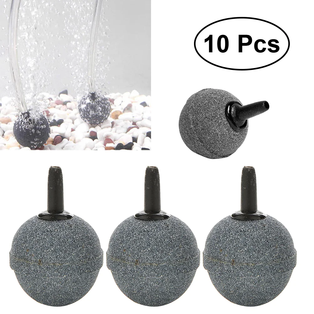 

Air Aquarium Stonebubble Tank Diffuser Stones Pumpoxygen Bubblerairstones Round Aquariums Shape Hydroponics Aerator Airstone