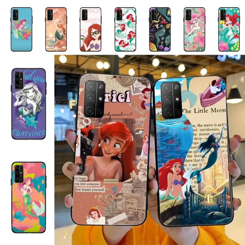 

Disney The Little Mermaid Phone Case for Huawei Honor 10 i 8X C 5A 20 9 10 30 lite pro Voew 10 20 V30