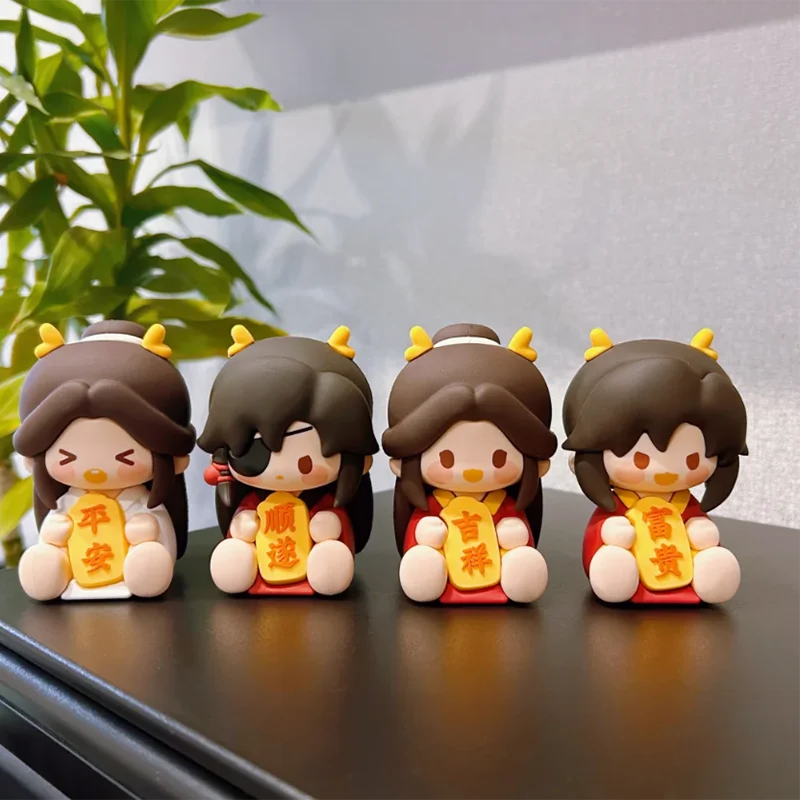 Tian Guan Ci Fu TGCF Heaven Officials Blessing Hua Cheng Xie Lian Dragon ПВХ Фигурка Кукла Игрушечная Модель