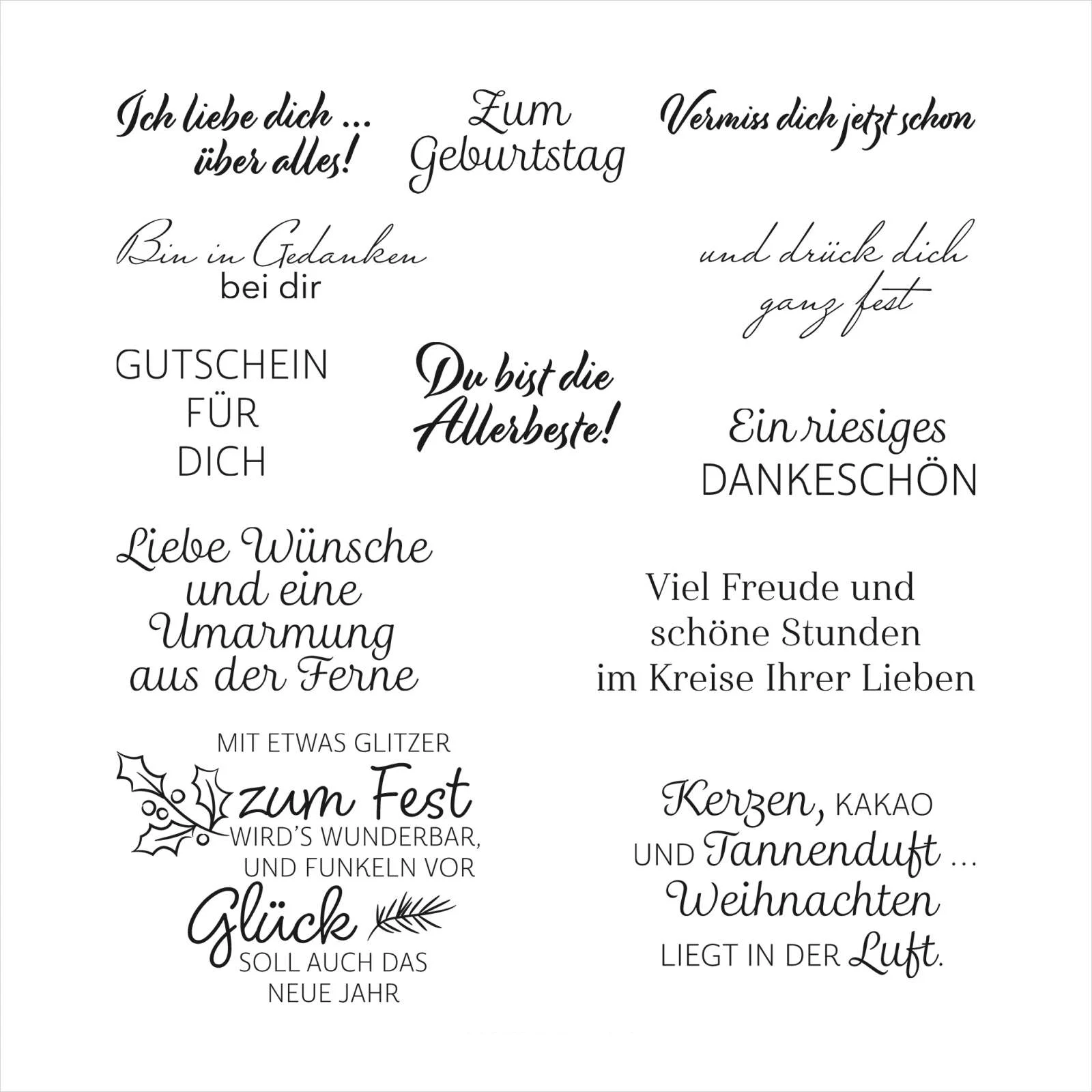 Новые немецкие рождественские слова металлические наборы пресс-формы и