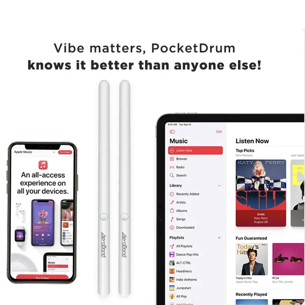 Карманный барабан 2 Plus игра электронных батарей цифровые соматосенсорные