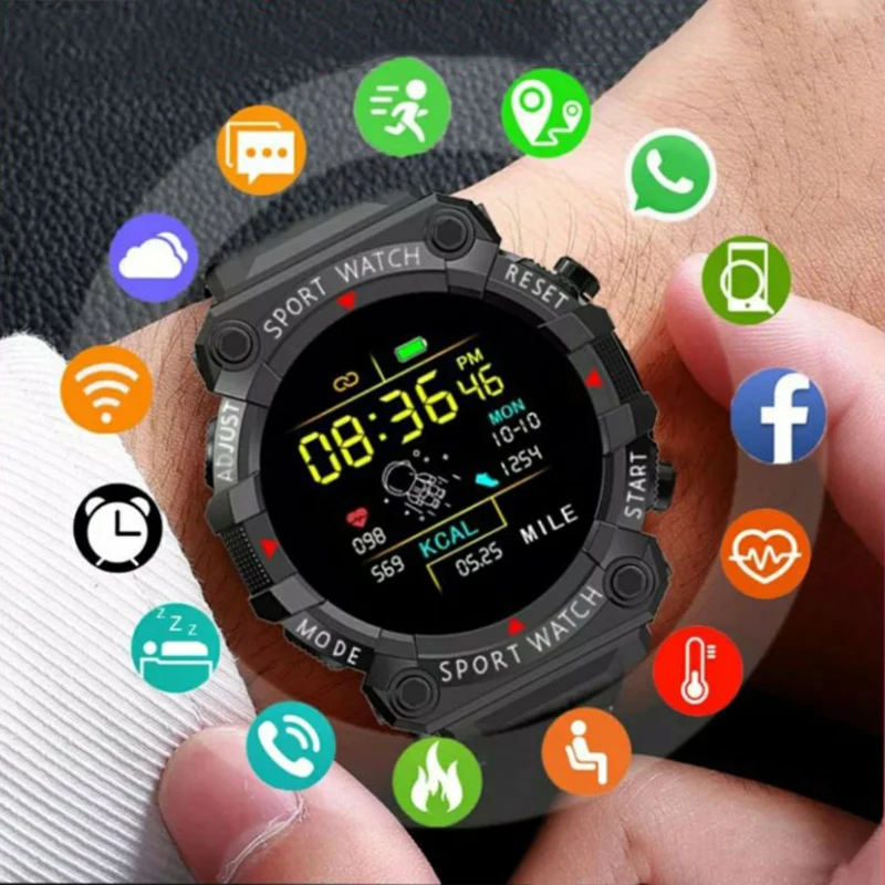 

FD68 Smart Watch Heart Rate Sleeping Monitoring 1.44 Inch Waterproof Round Screen Health Curved Screen Bluetooth Call Watch