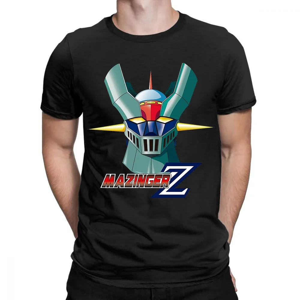 Модная уличная одежда Mazinger z аниме фильм робот футболка с графическим принтом