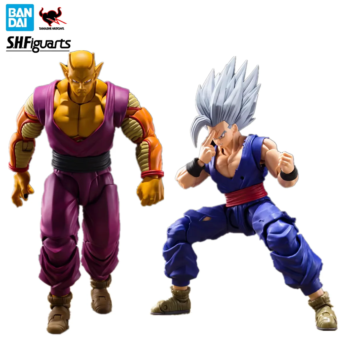 

Original BANDAI S.H.Figuarts Orange Piccolo Beast Son Gohan Anime Action Figure Toy Dragon Ball Z Super Hero PVC Model Kids Gift